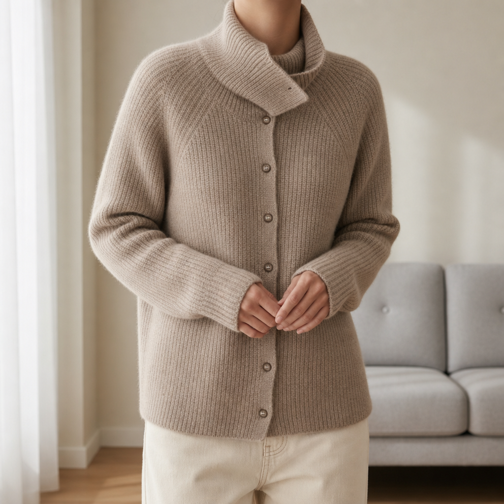 Men's Wool Cashmere Knit Cardigan