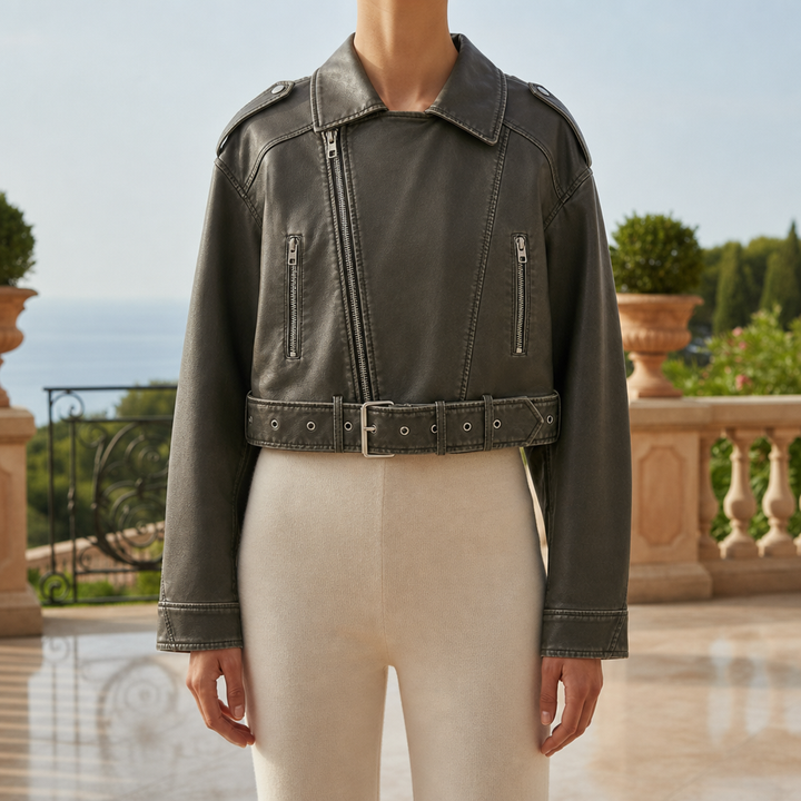 Women's Vintage Cropped Coat
