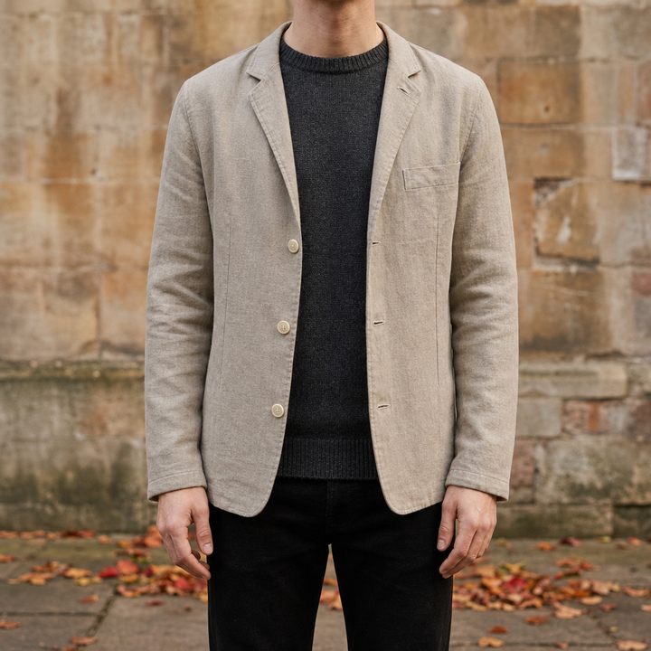 Men's Linen Suit Jacket