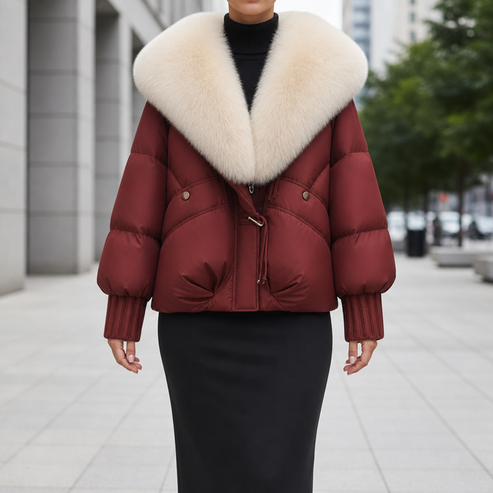 Women's Fur Collar Puffer Jacket