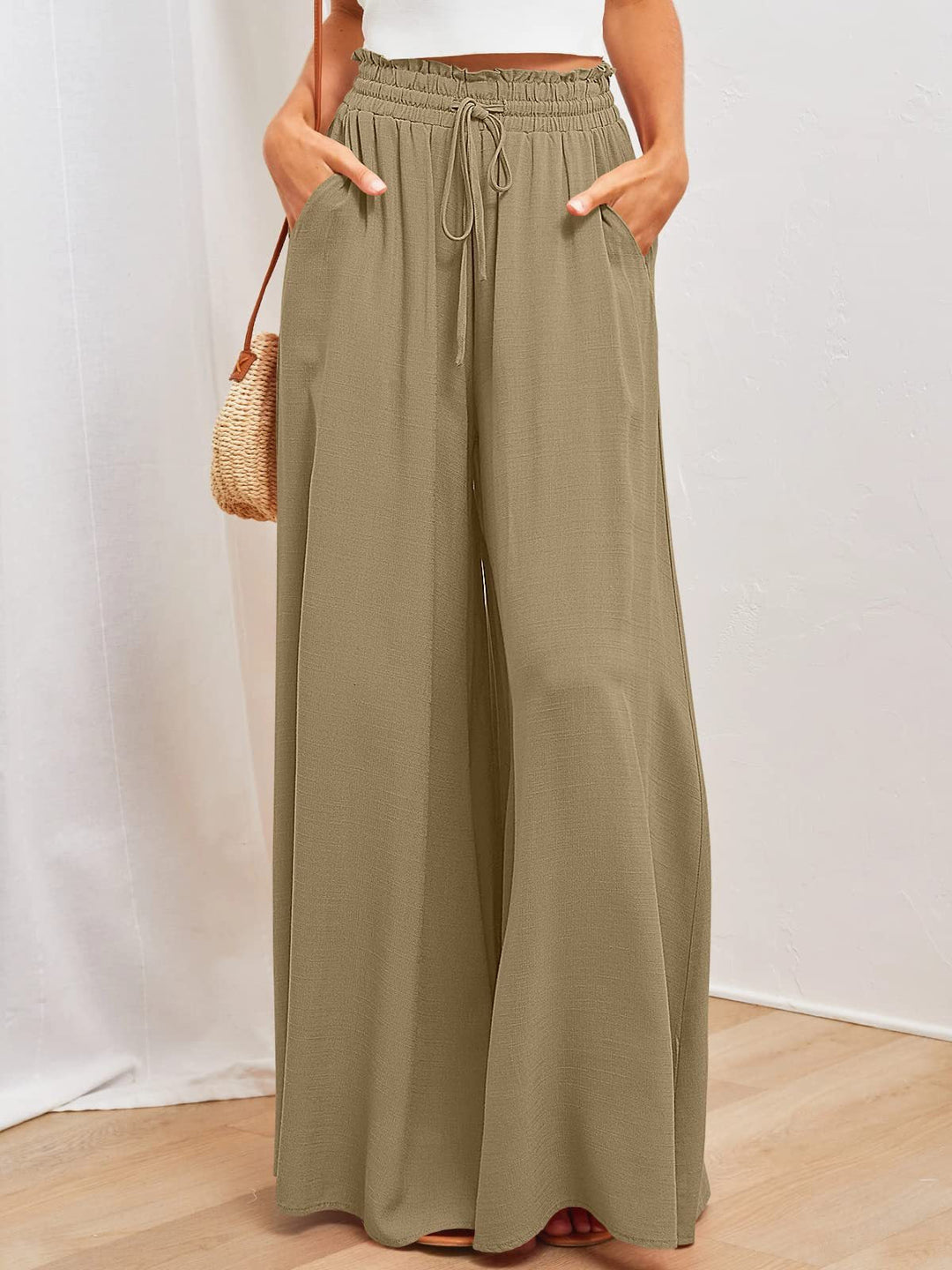 Women's Breezy Summer Wide Leg Palazzo Pants
