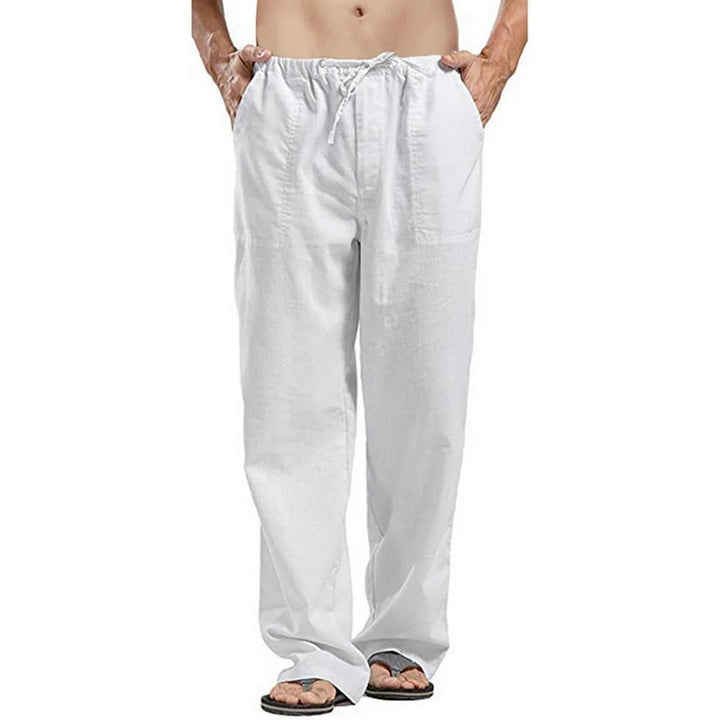 Men's Airy Leisure Trousers with Tunnel Design for Comfort