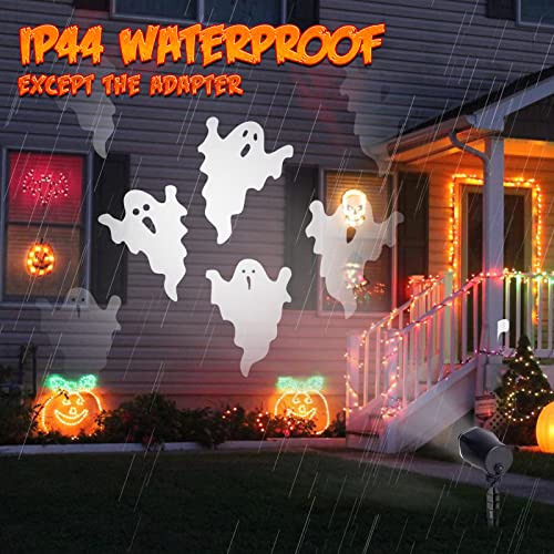 Halloween's 360-Degree Rotating Moving Ghost Projector