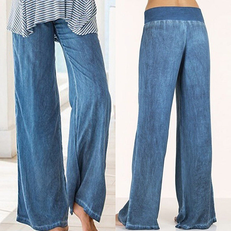 Women's Effortless Casual Wide Leg Comfort Lounge Pants