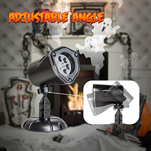 Halloween's 360-Degree Rotating Moving Ghost Projector