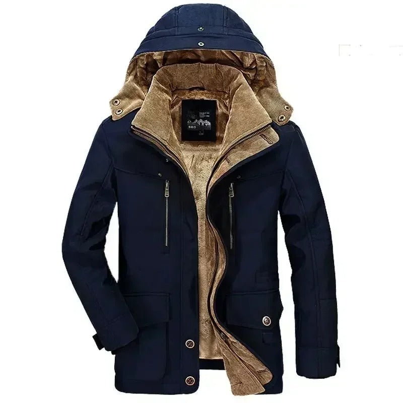 Men's Insulated Winter Jacket for Cold Weather Protection