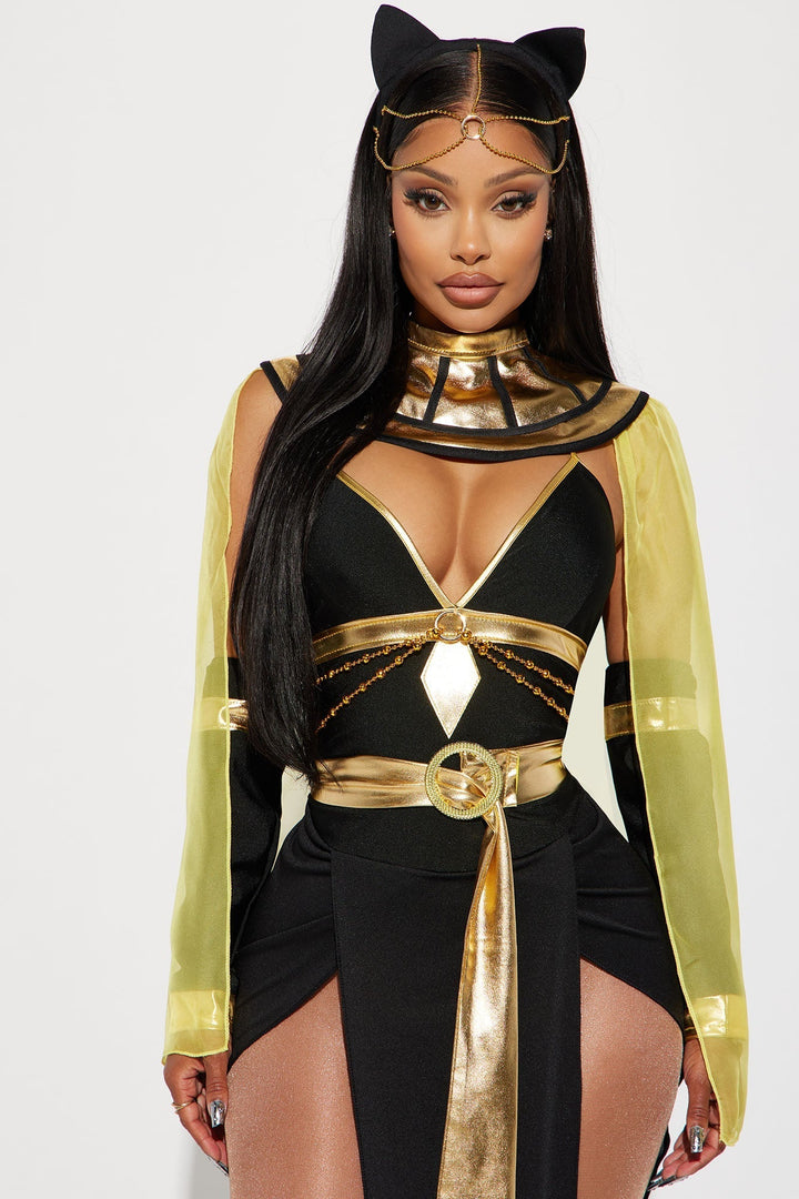 Halloween's Egyptian Queen Costume Set with Cape and Headpiece