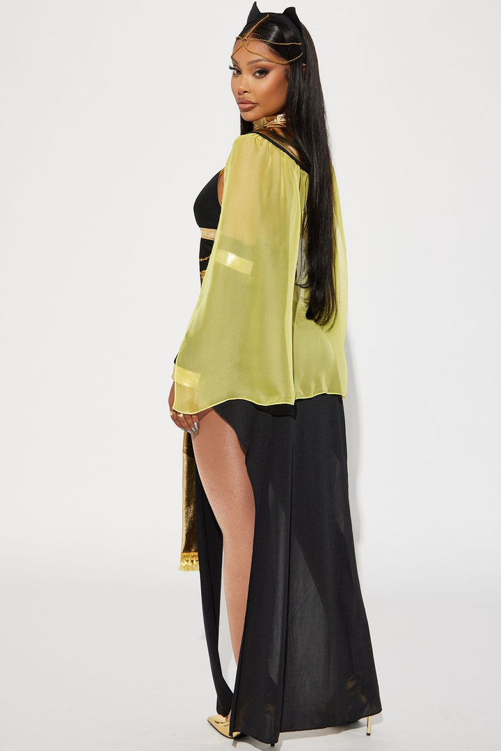 Halloween's Egyptian Queen Costume Set with Cape and Headpiece