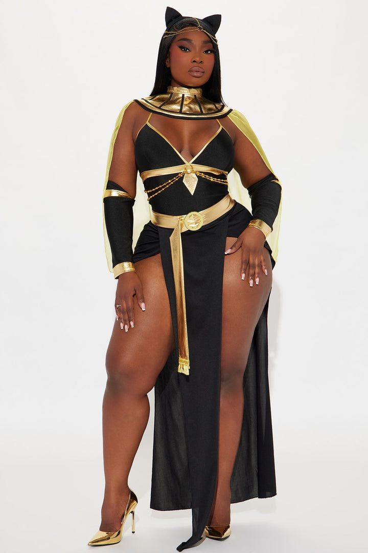 Halloween's Egyptian Queen Costume Set with Cape and Headpiece