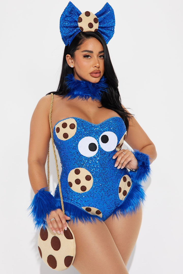 Halloween's Cookie Creature Costume Set with Sequin Teddy & Leg Warmers