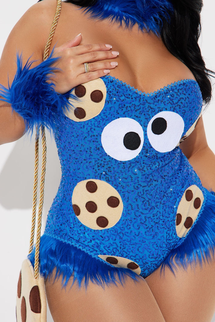 Halloween's Cookie Creature Costume Set with Sequin Teddy & Leg Warmers