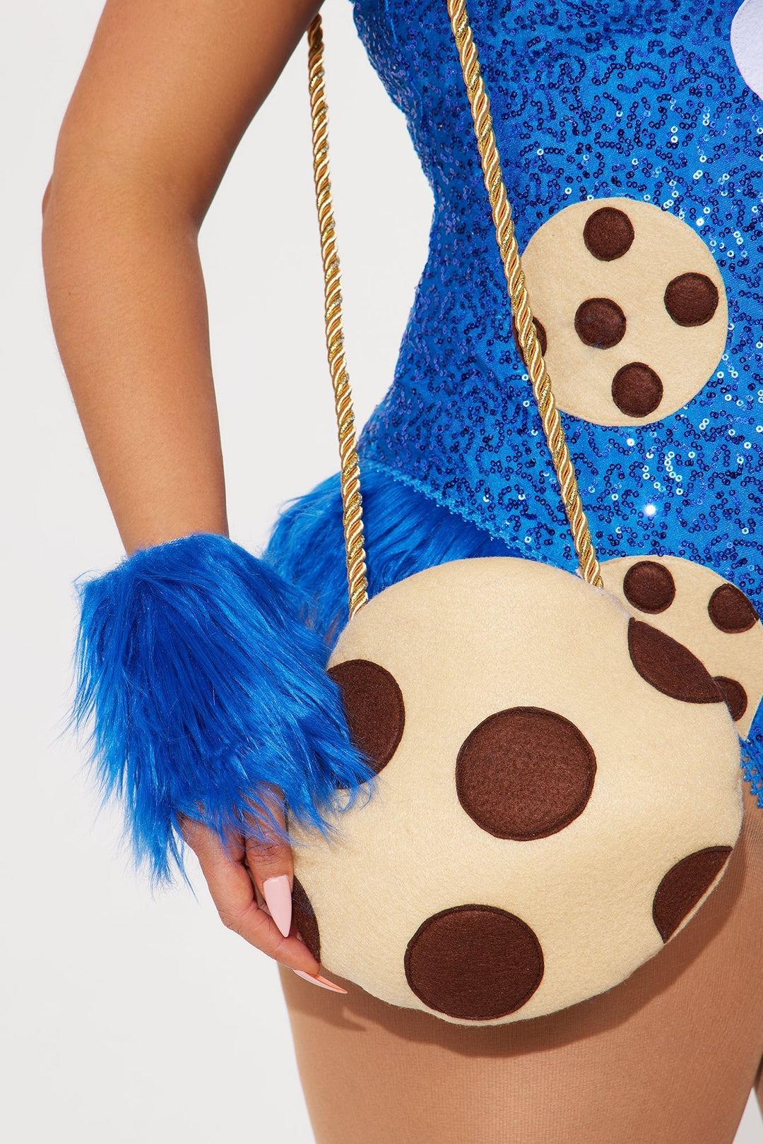 Halloween's Cookie Creature Costume Set with Sequin Teddy & Leg Warmers