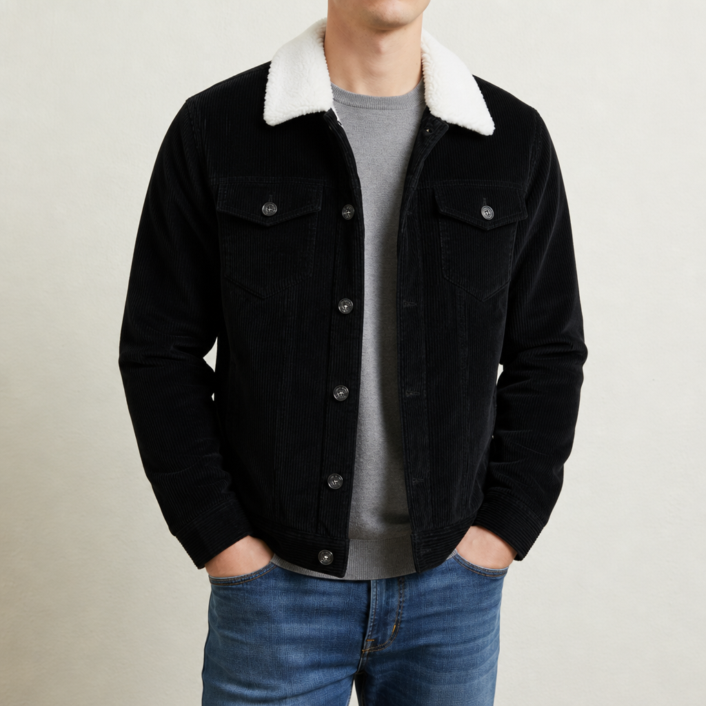 Men's Corduroy Sherpa Jacket