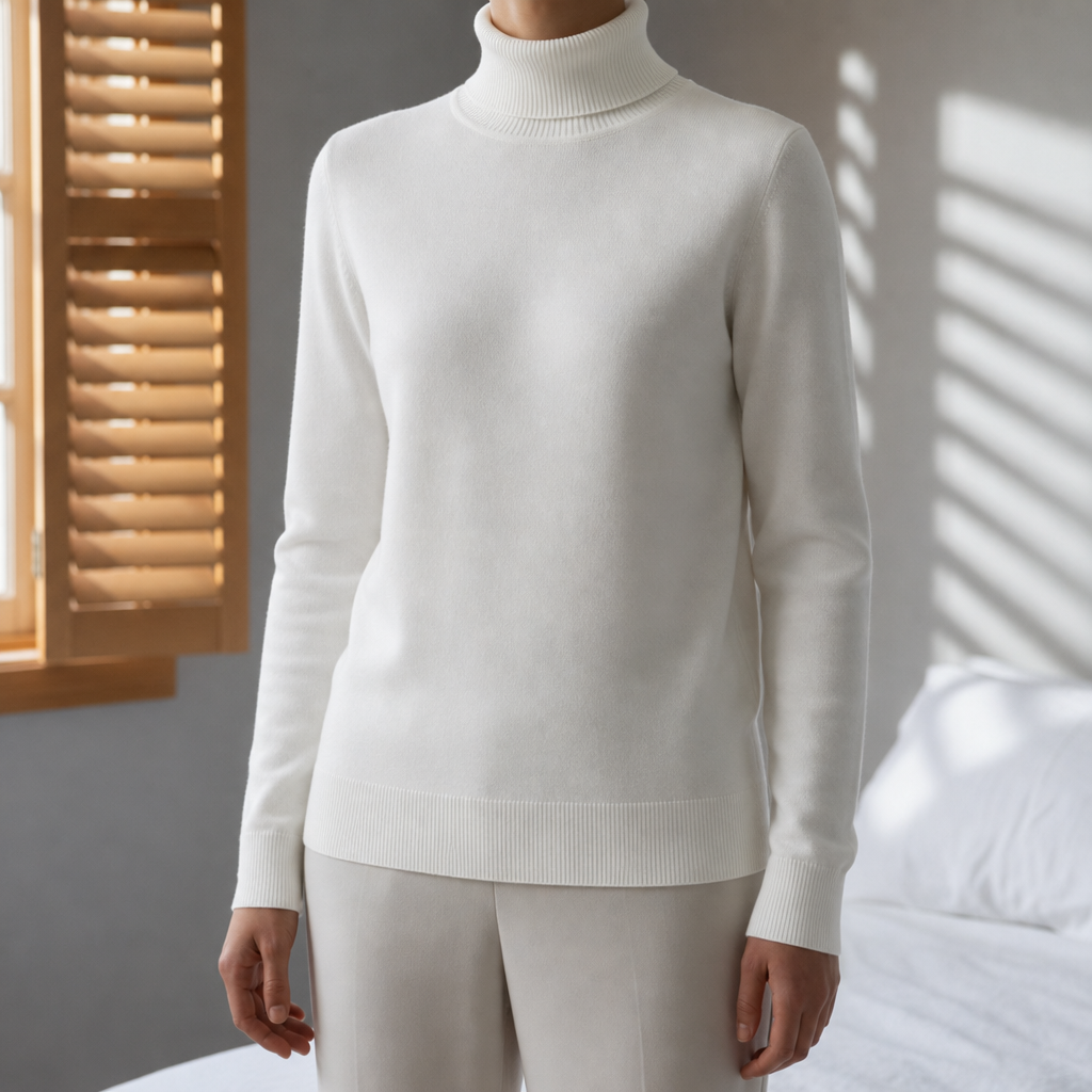 Women's Cashmere Turtleneck Sweater
