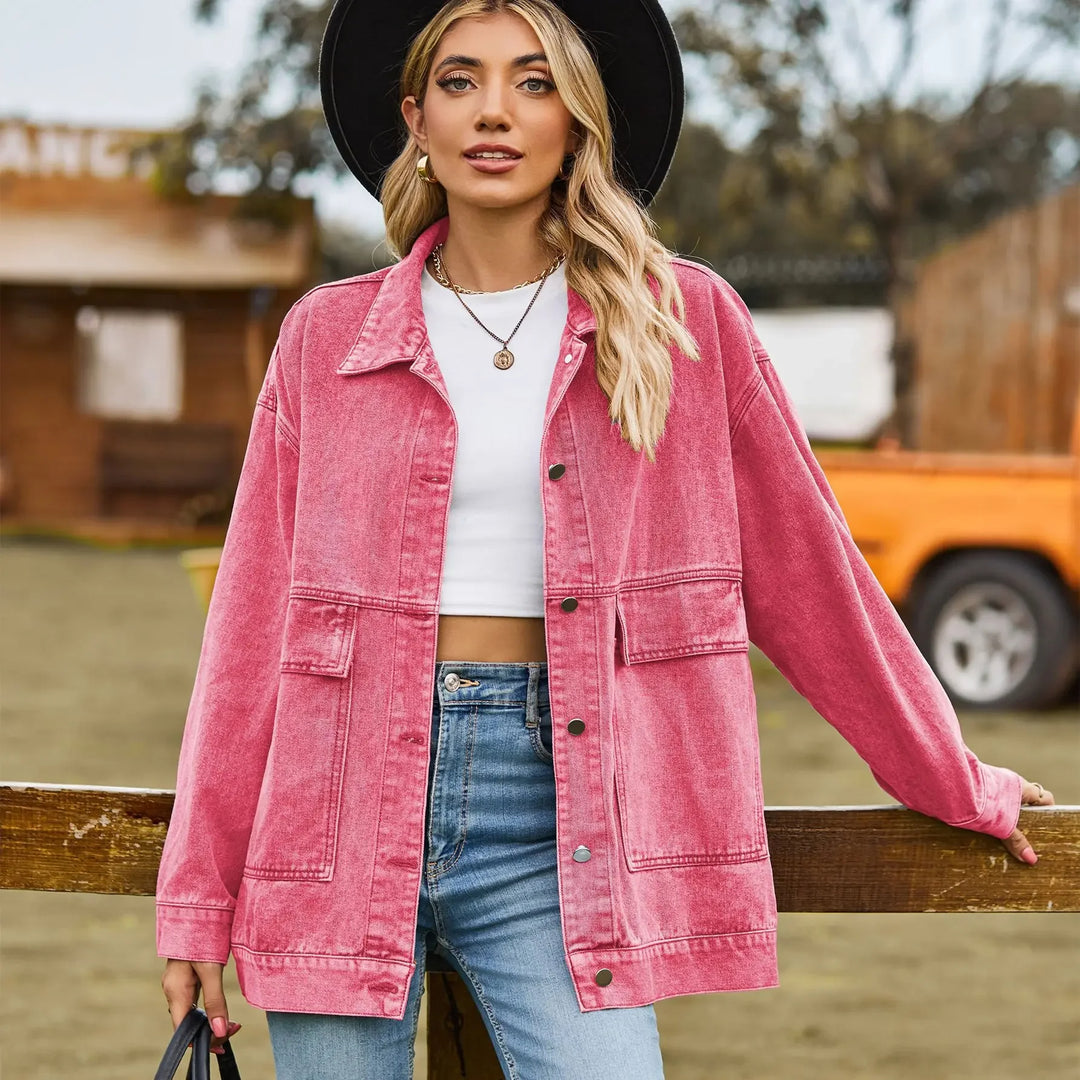 Women's Classic Vintage Denim Jacket