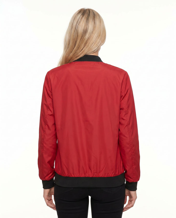 Women's Lightweight Casual Bomber Jacket for Everyday Wear
