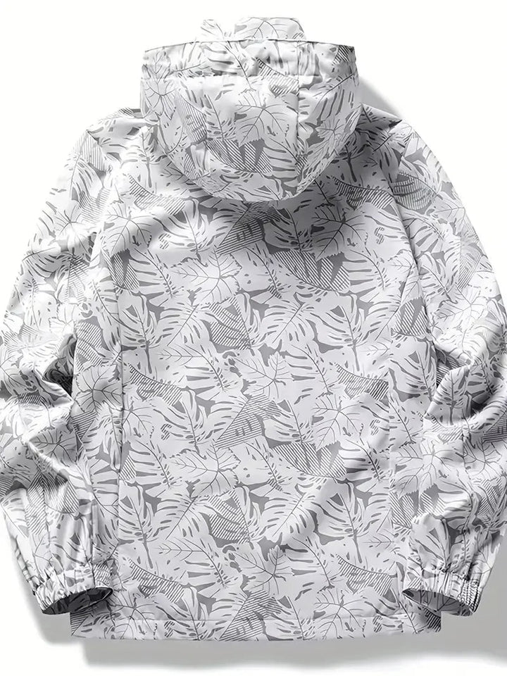 Men's Waterproof Outdoor Jacket with Hood for All Weather Conditions