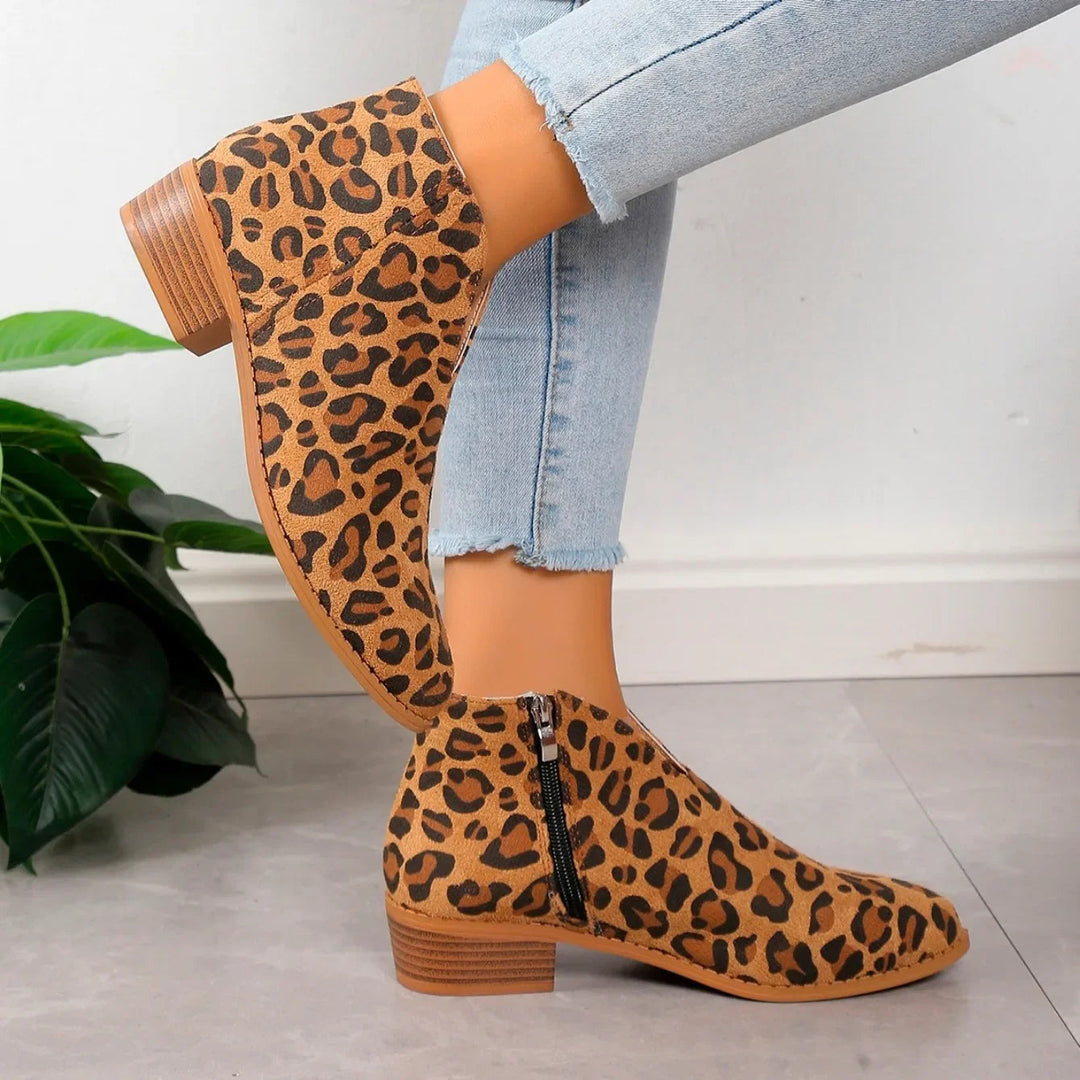 Women's Stylish Suede Ankle Booties