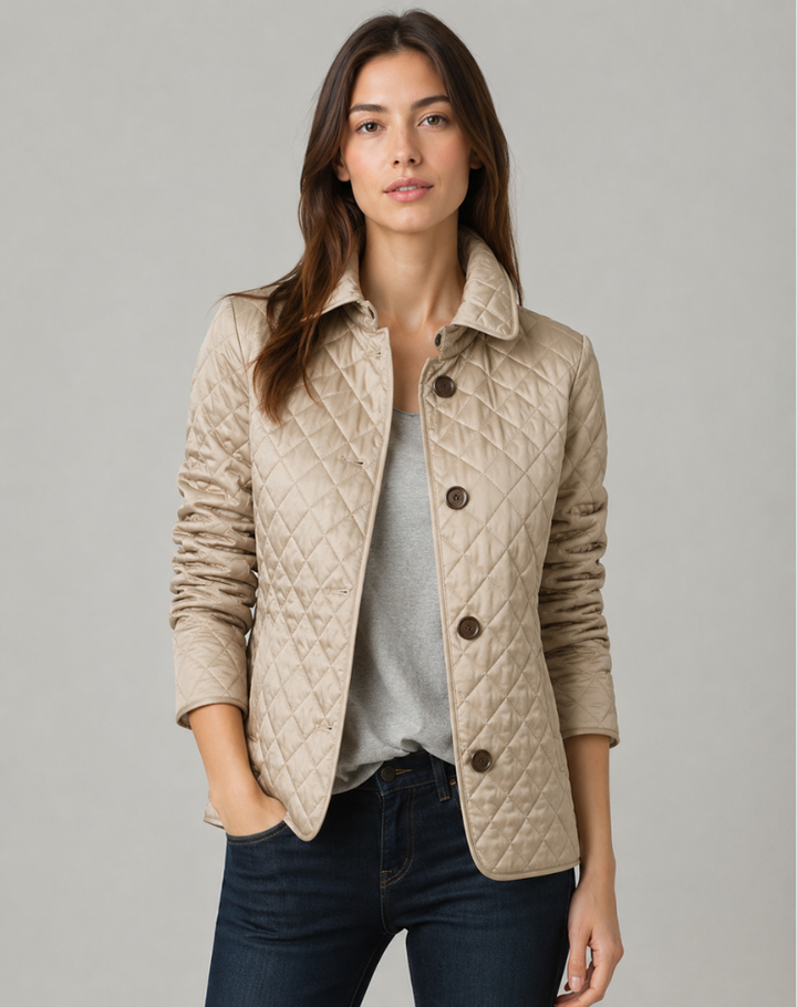 Women's Lightweight Quilted Jacket – Stylish Design for Transitional Weather