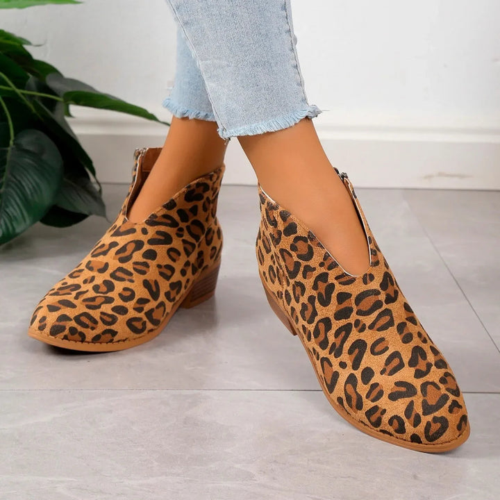 Women's Stylish Suede Ankle Booties
