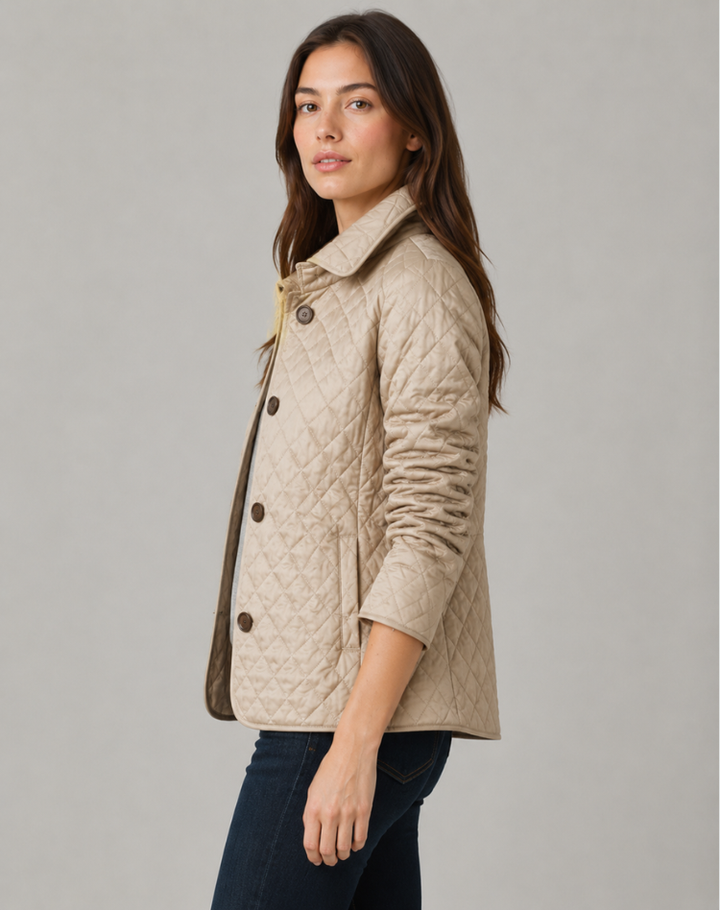 Women's Lightweight Quilted Jacket – Stylish Design for Transitional Weather