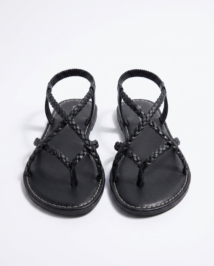 Imogen | Women's Glamorous Braided Platform Sandals