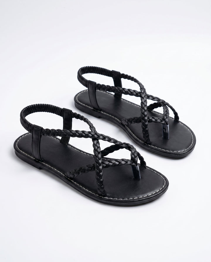 Imogen | Women's Glamorous Braided Platform Sandals