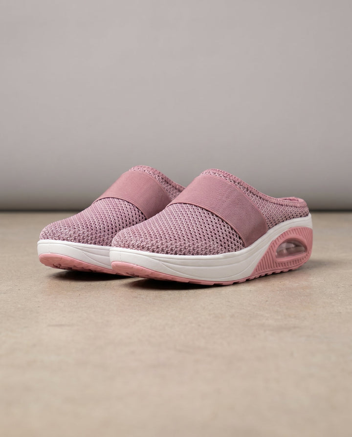 Leah | Women's Stylish Mesh Slip-On Clogs