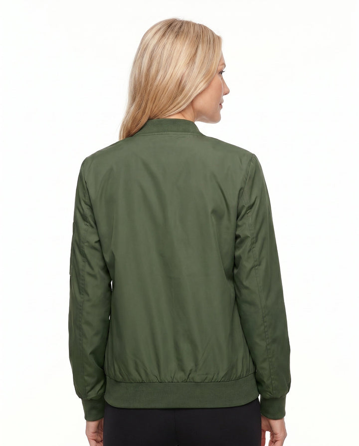 Women's Lightweight Casual Bomber Jacket for Everyday Wear