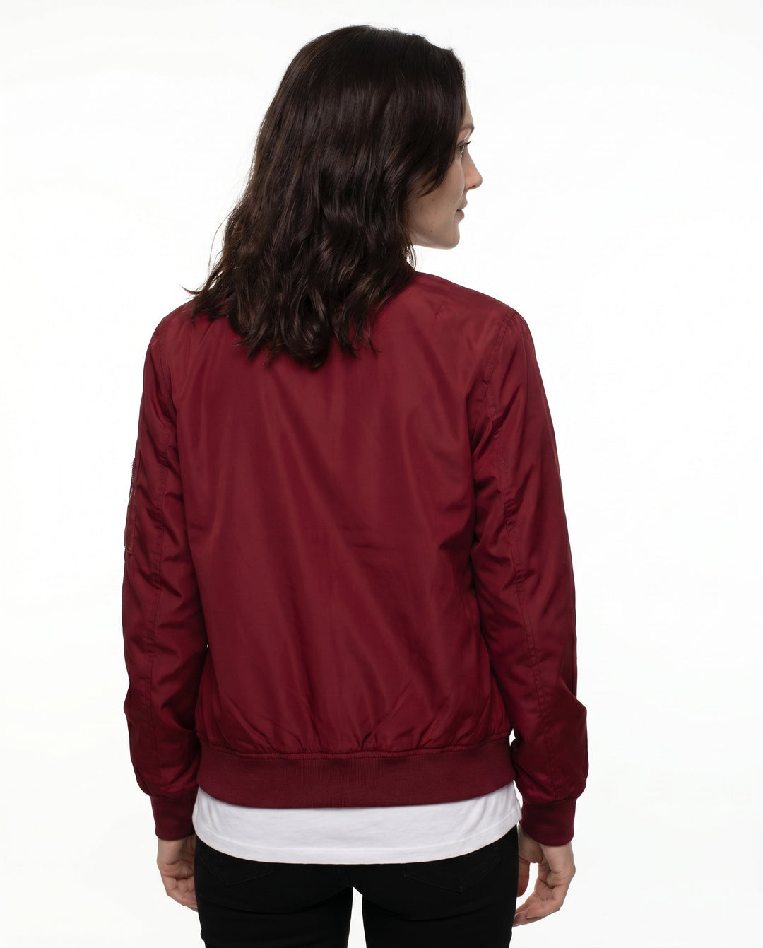 Women's Classic Relaxed Bomber Jacket for Everyday Casual Wear