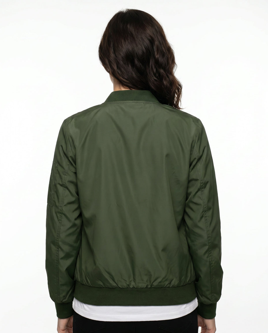 Women's Classic Relaxed Bomber Jacket for Everyday Casual Wear