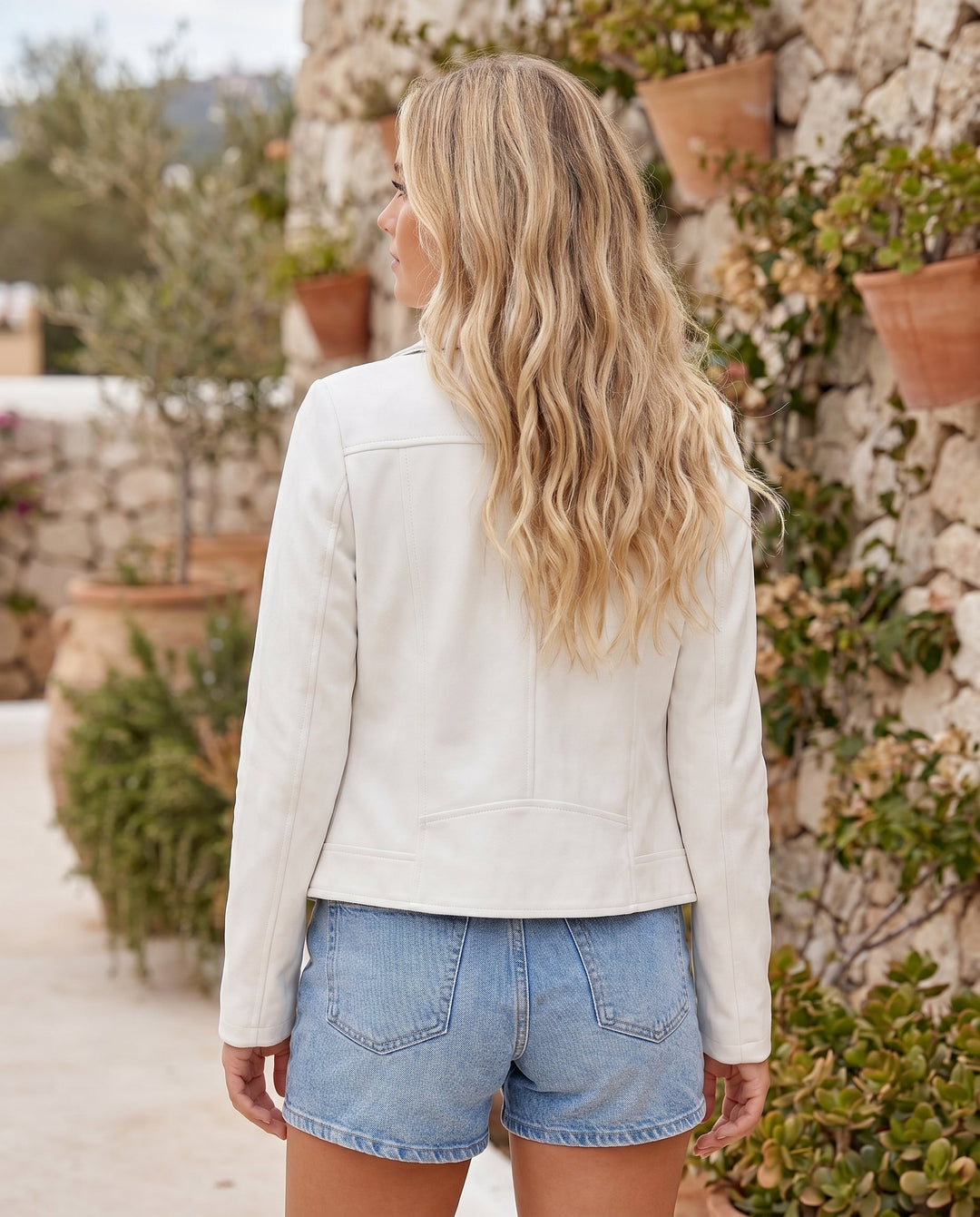 Women's Timeless Suede Biker Jacket