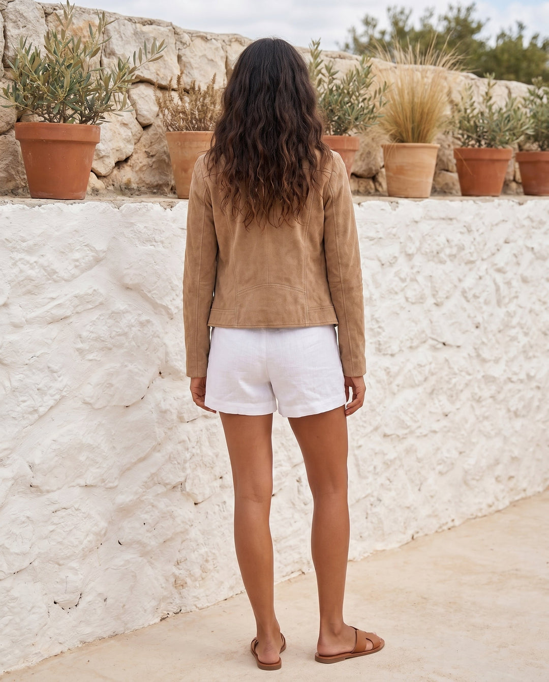 Women's Timeless Suede Biker Jacket