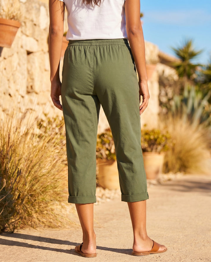 Giselle | Women's Timeless Relaxed Capri Pants