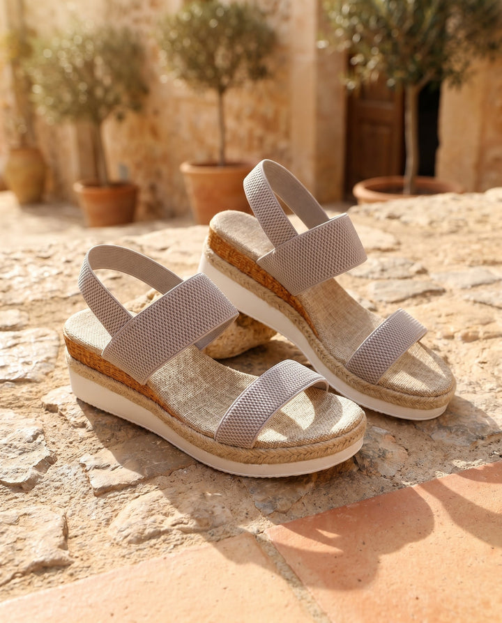 Natalie | Women's Elegant Cushioned Slip-On Sandals