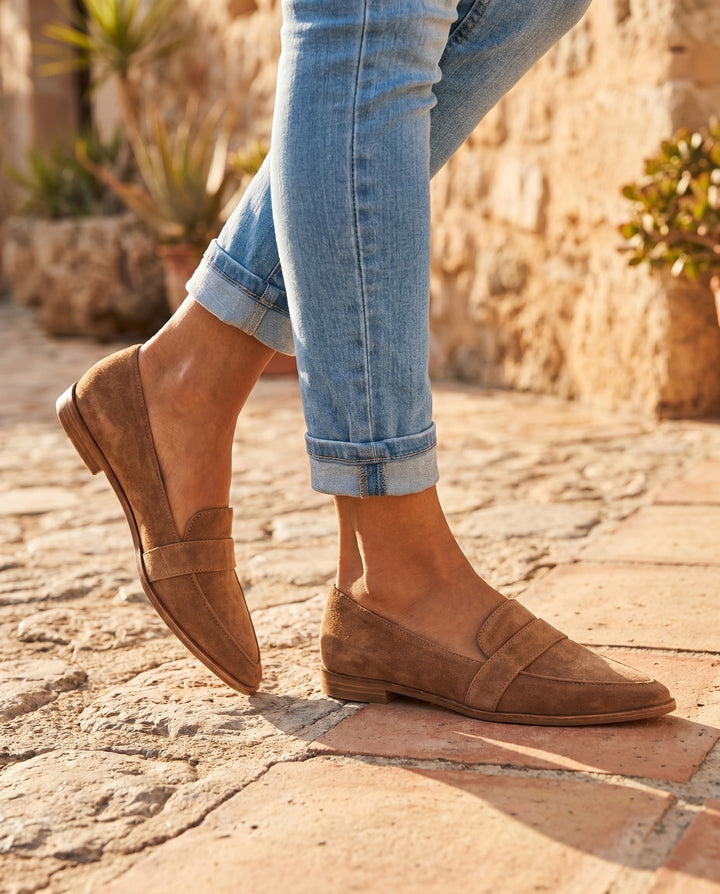 Dana | Women's Luxurious Orthopedic Suede Loafers
