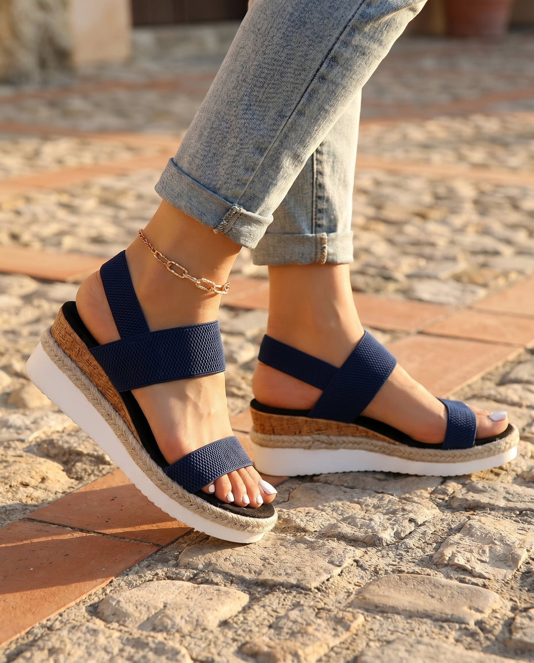 Amber | Women's Graceful Orthopedic Platform Sandals