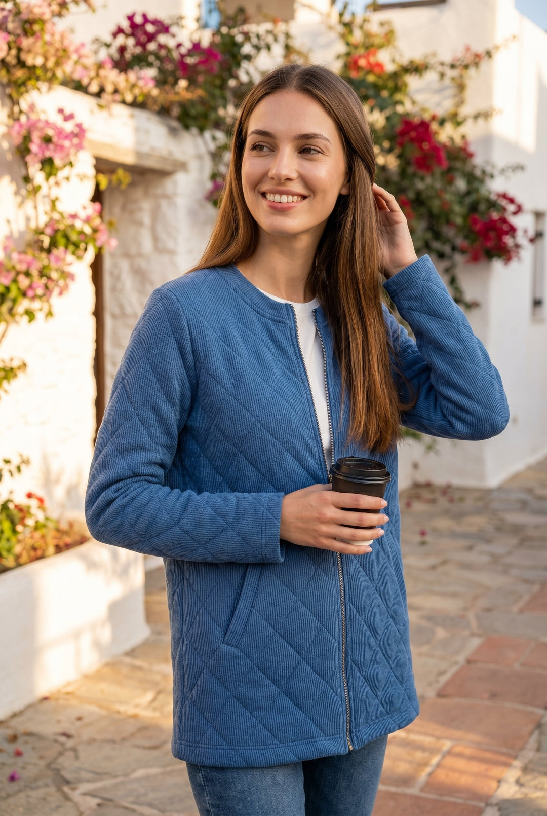 Women's Stylish Lightweight Bomber Jacket for Year-Round Comfort