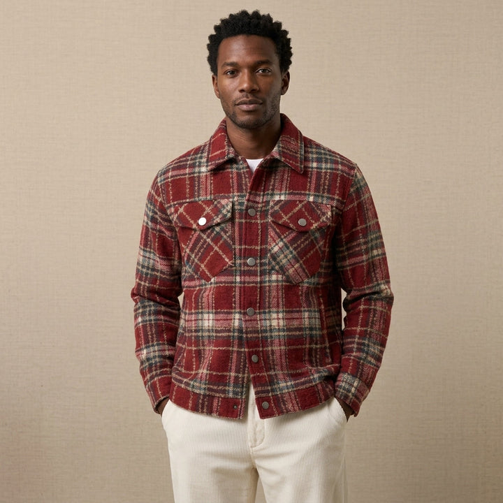 Men's Plaid Jacket