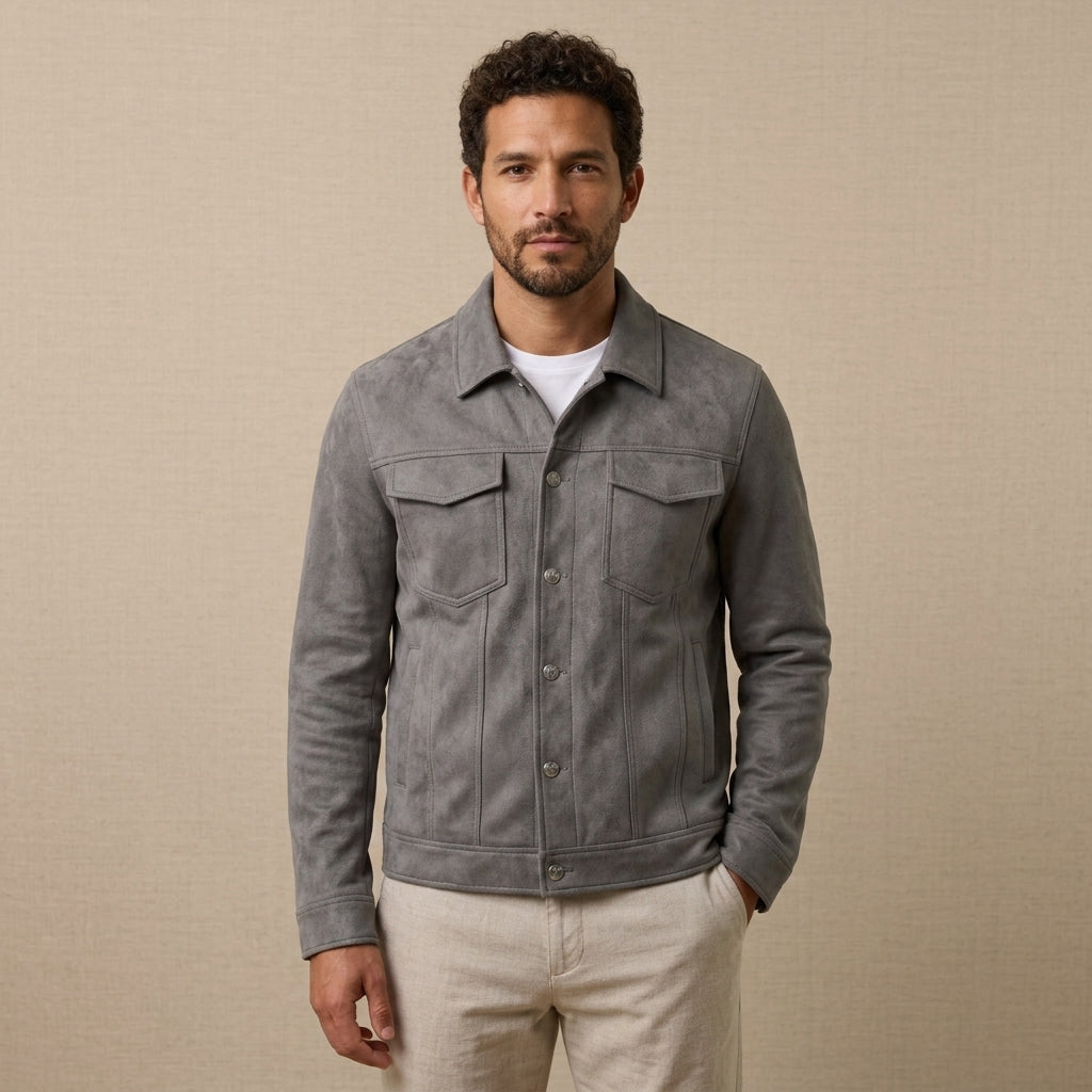 Men's Suede Jacket