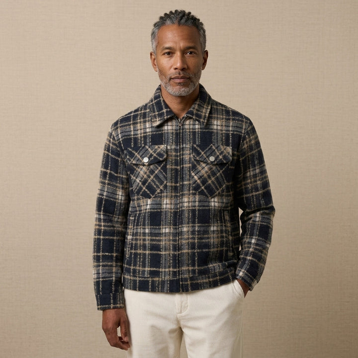 Men's Plaid Jacket