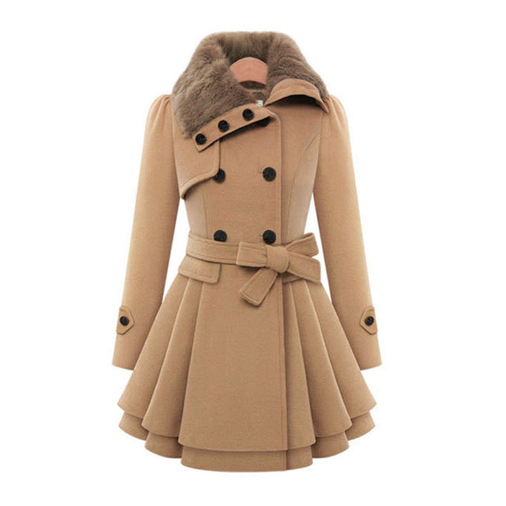 Women's Vintage Flair Trench Coat