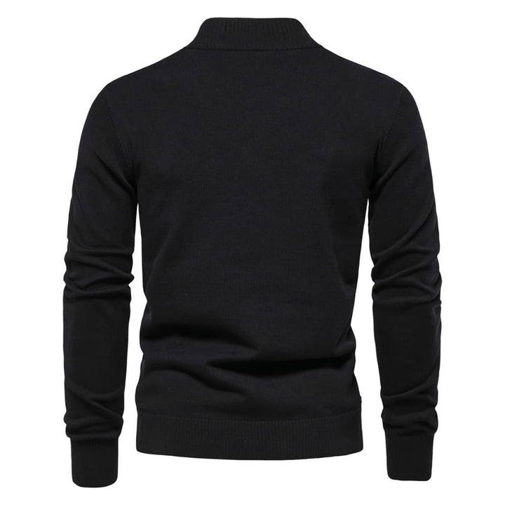Men's Classic Knit Button-Up Cardigan