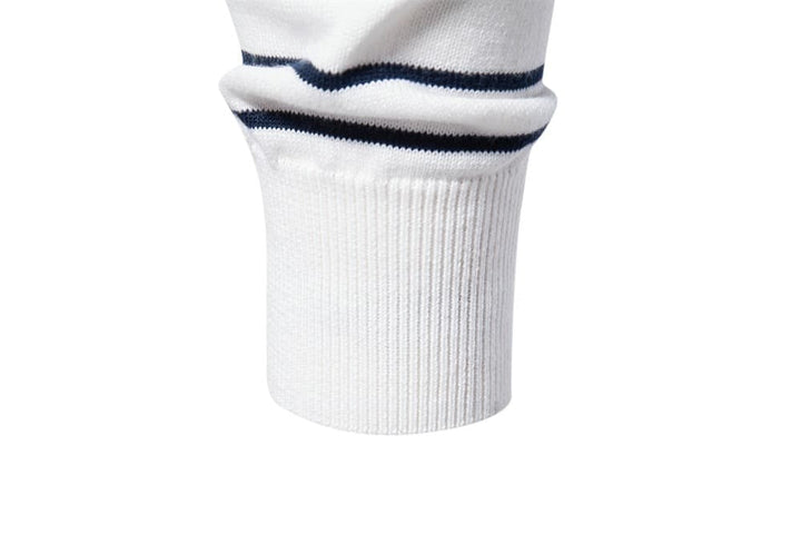 Men's Classic Striped Crew Neck Sweater