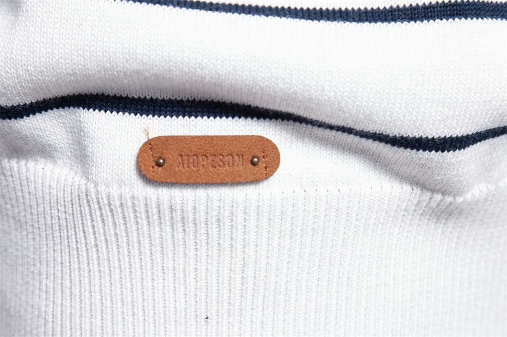 Men's Classic Striped Crew Neck Sweater