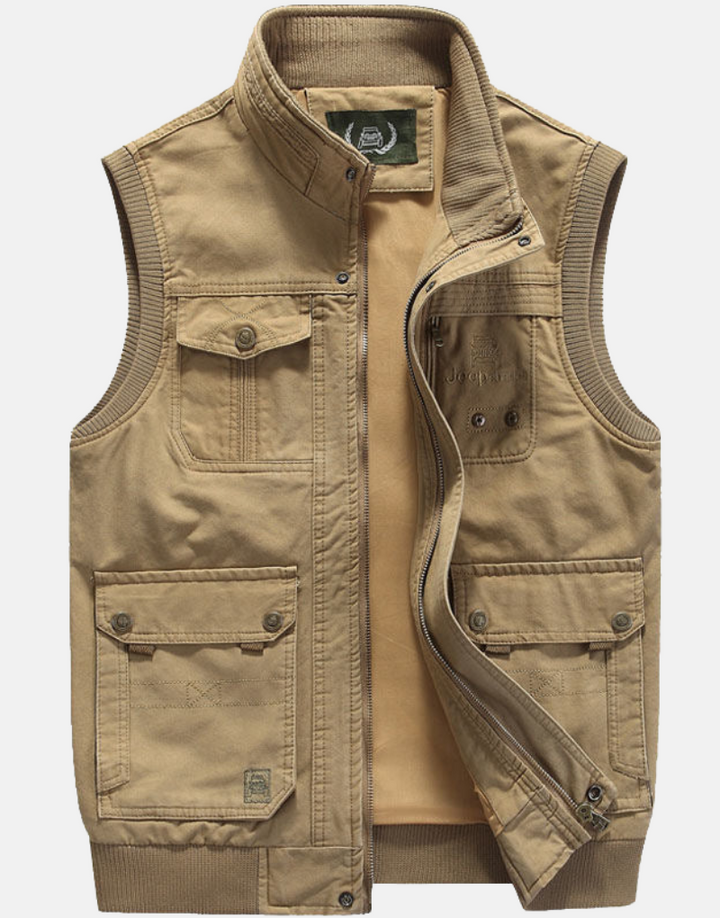 Men's Multi-Pocket Tactical Utility Vest