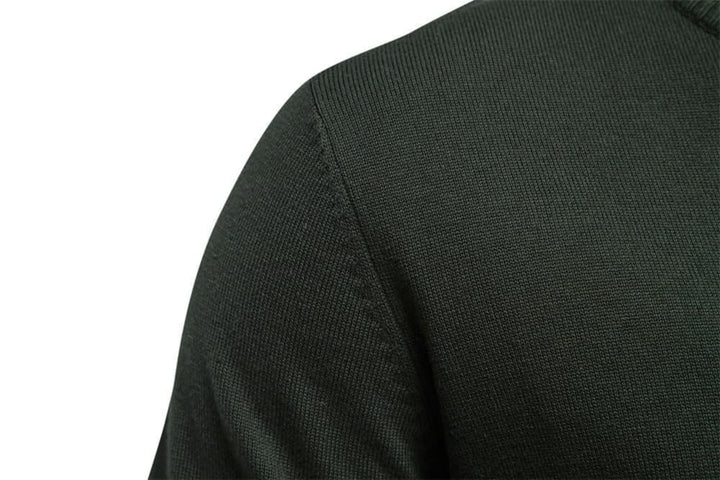 Men's Classic Knit Button-Up Cardigan