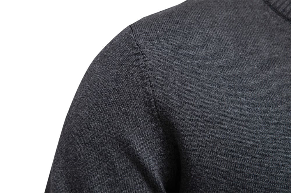 Men's Classic Knit Button-Up Cardigan