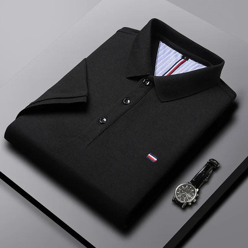 Men's Lightweight Breathable Polo Shirt