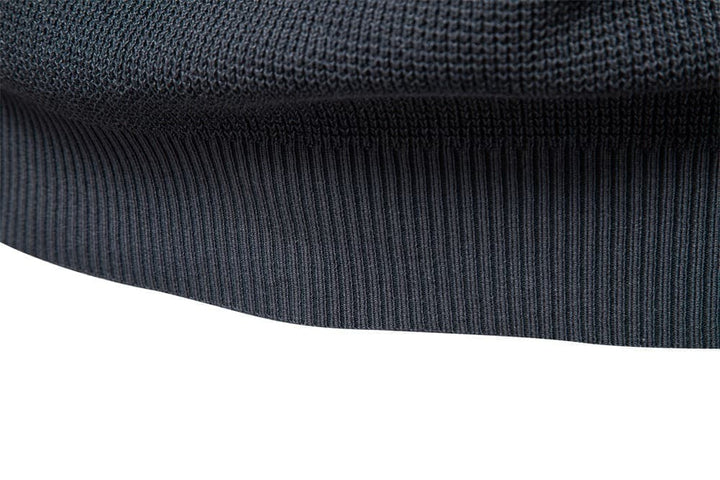 Men's Waffle Knit Crewneck Sweater for Cozy Style